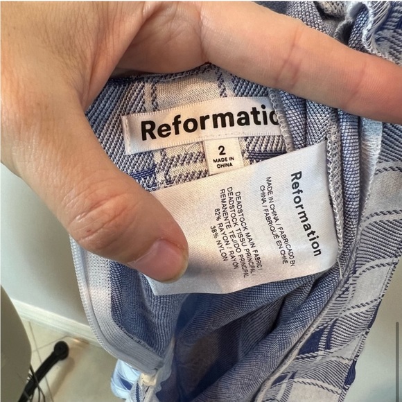 Reformation Plaid Skirt - Picture 3 of 3